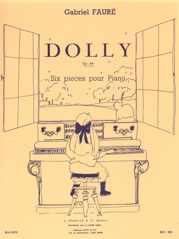 Cover: 9790230790796 | Dolly Suite Op.56 | Recueil Piano | Gabriel Urbain Fauré | Buch