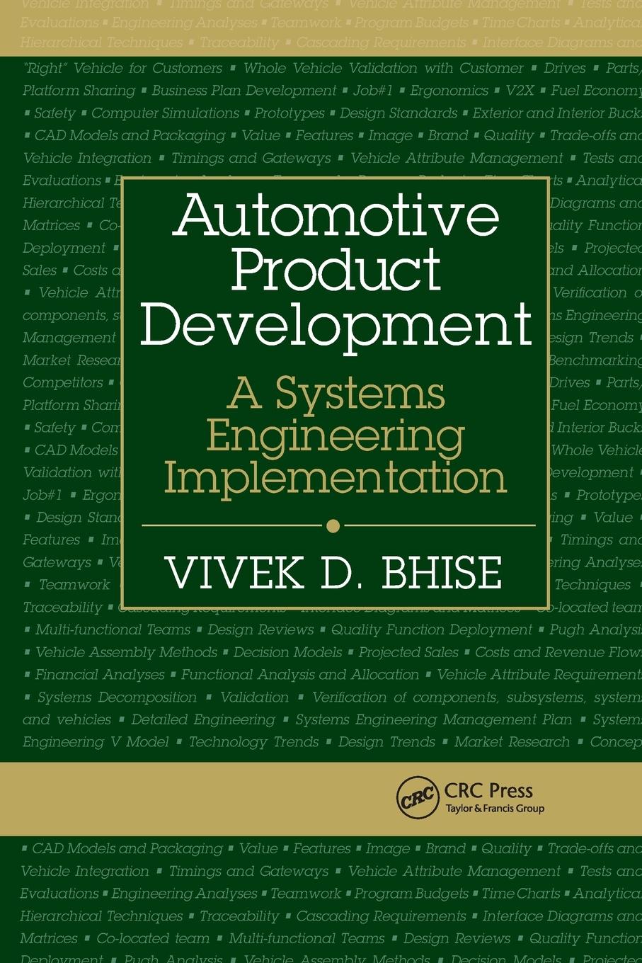 Cover: 9780367871857 | Automotive Product Development | A Systems Engineering Implementation