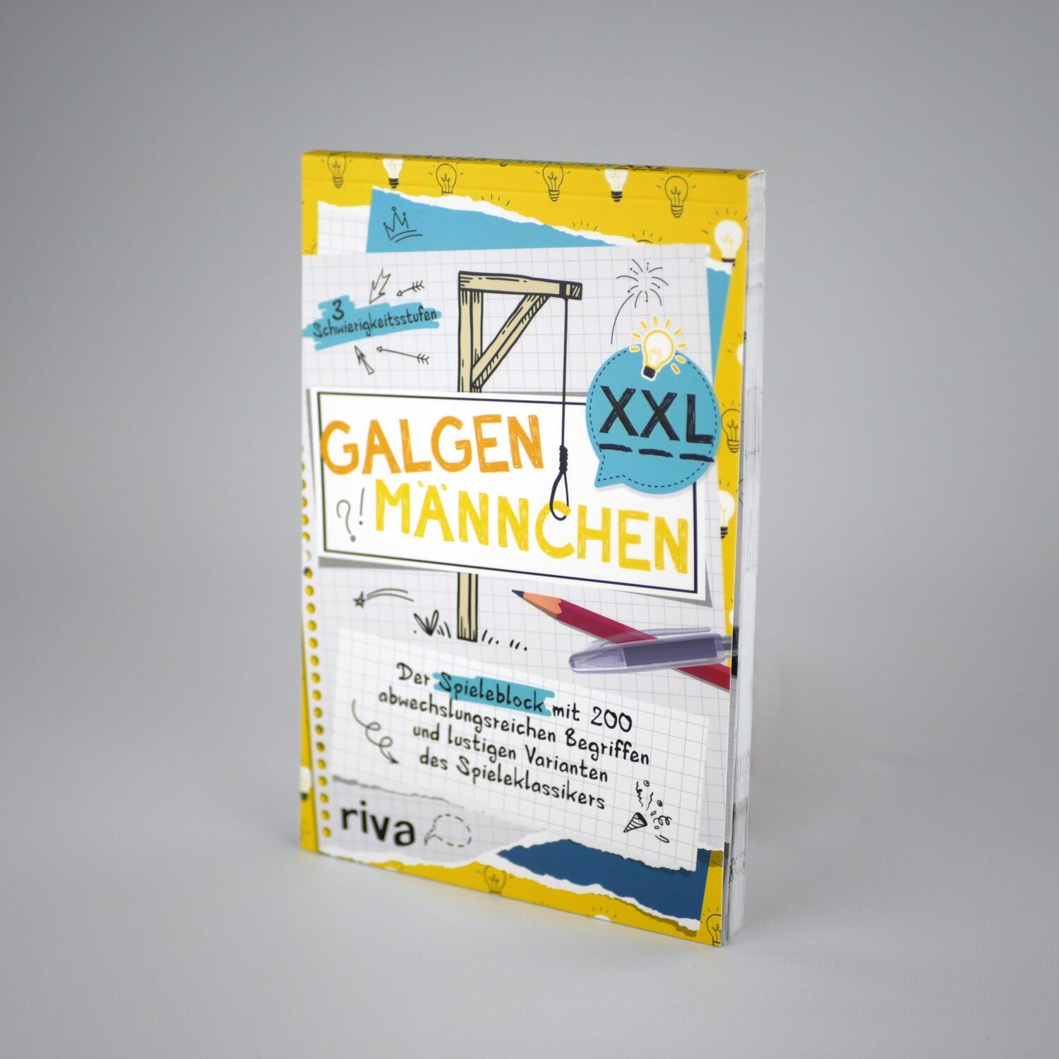 Bild: 9783742321558 | Galgenmännchen XXL | Taschenbuch | Deutsch | 2022 | riva Verlag