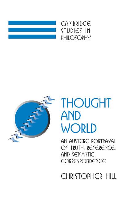 Cover: 9780521892438 | Thought and World | Christopher S. Hill | Taschenbuch | Englisch