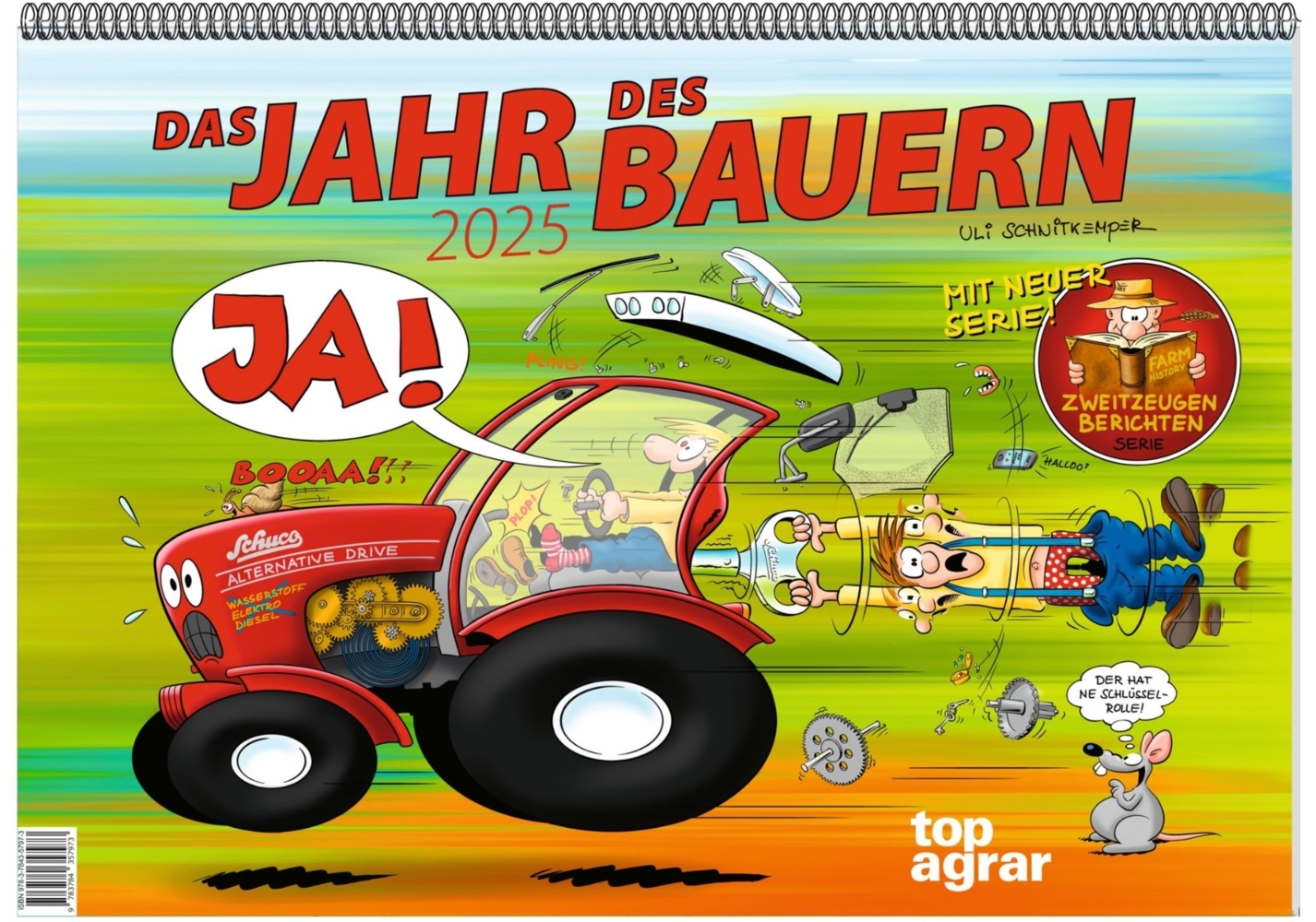 Cover: 9783784357973 | Das Jahr des Bauern 2025 | Uli Schnitkemper | Kalender | 13 S. | 2025