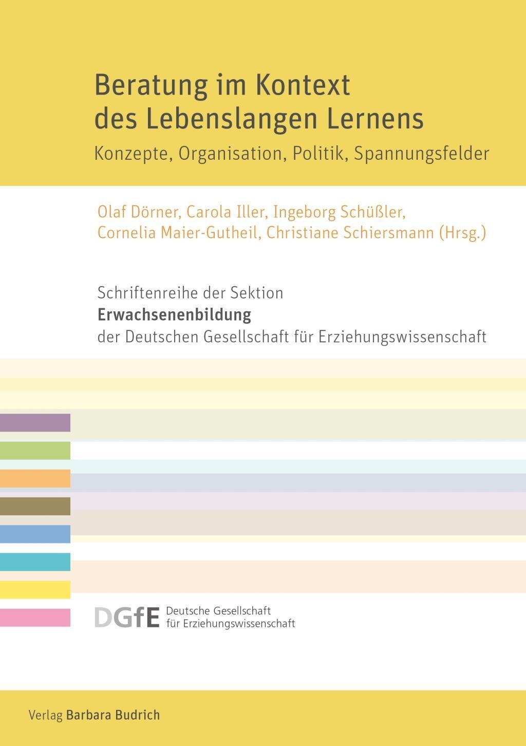 Cover: 9783847422044 | Beratung im Kontext des Lebenslangen Lernens | Christoph Damm | Buch