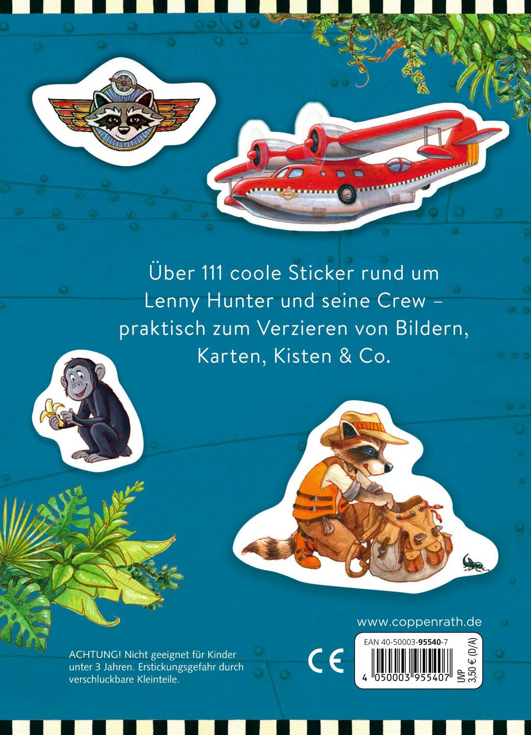 Rückseite: 4050003955407 | Sticker (Lenny Hunter) | Silvio Neuendorf | Taschenbuch | 16 S. | 2024