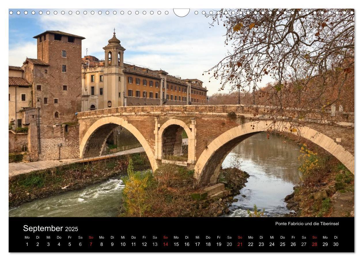 Bild: 9783435826773 | Rom (Wandkalender 2025 DIN A3 quer), CALVENDO Monatskalender | Kruse