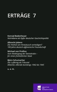 Cover: 9783947600014 | Erträge | Schriftenreihe der Bibliothek des Konservatismus, Band 7