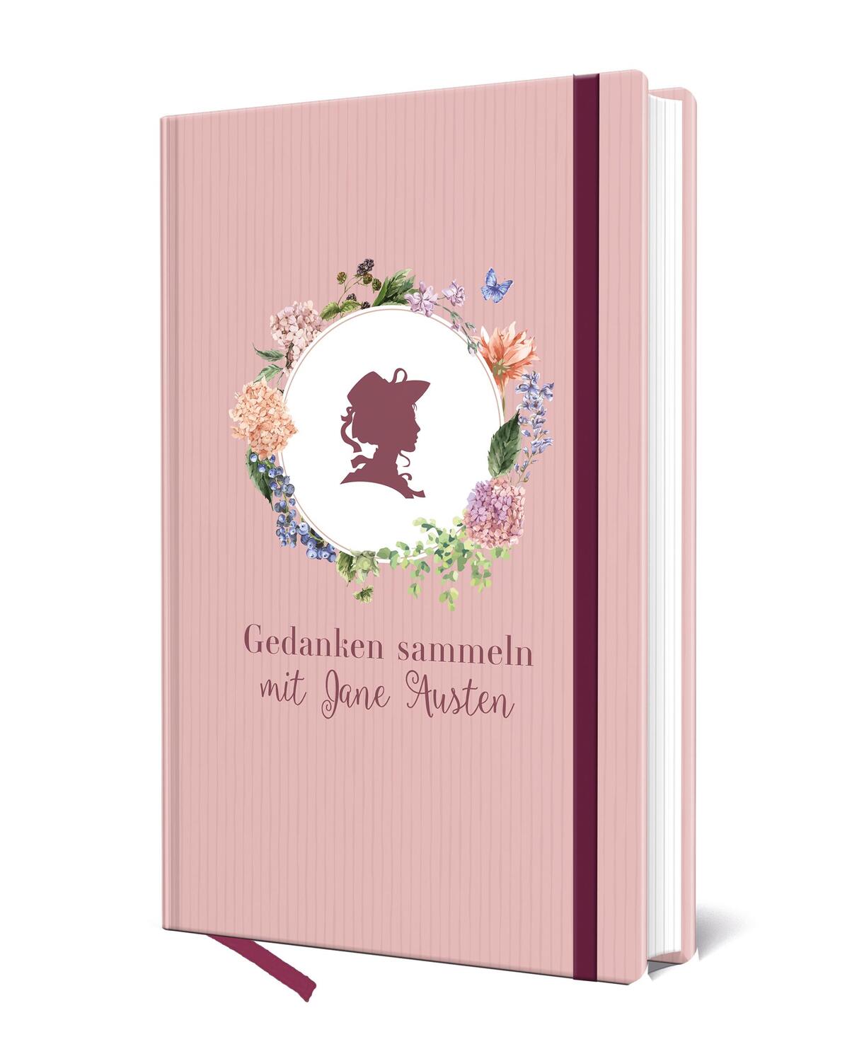 Cover: 9783765532795 | Gedanken sammeln mit Jane Austen | Notizbuch | Pahlen | Notizbücher