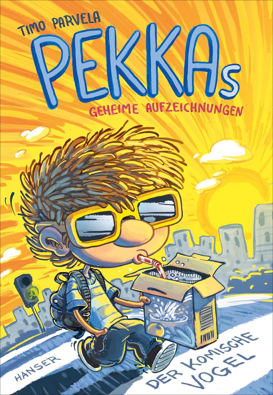 Cover: 9783446249509 | Pekkas geheime Aufzeichnungen - Der komische Vogel | Timo Parvela
