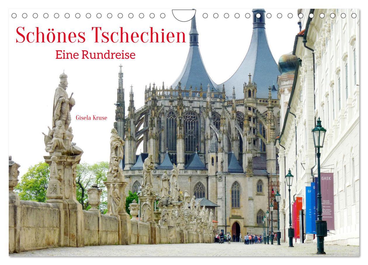 Cover: 9783383860706 | Schönes Tschechien - Eine Rundreise (Wandkalender 2025 DIN A4...