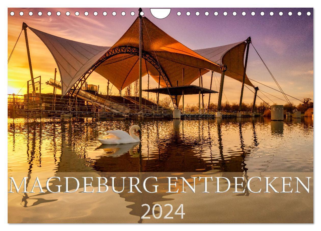 Cover: 9783675416413 | Magdeburg entdecken (Wandkalender 2024 DIN A4 quer), CALVENDO...