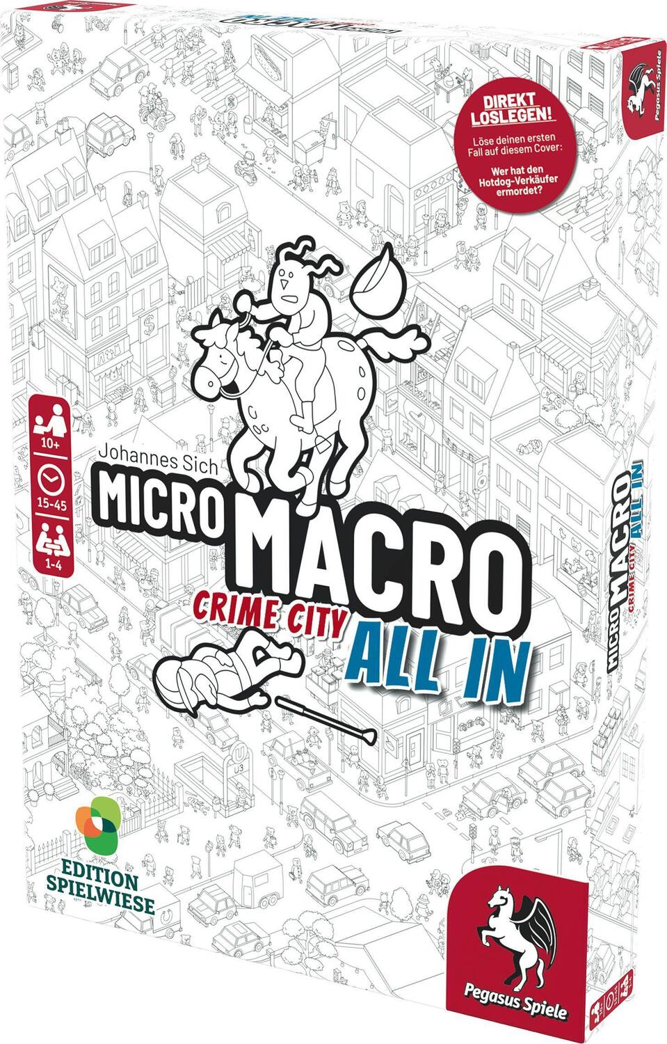Bild: 4250231734021 | MicroMacro: Crime City 3 - All In (Edition Spielwiese) | Spiel | 2022
