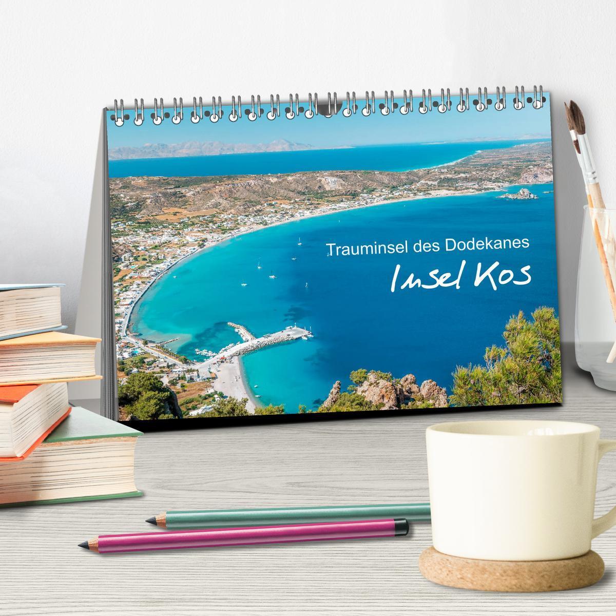 Bild: 9783435106318 | Insel Kos - Trauminsel des Dodekanes (Tischkalender 2025 DIN A5...