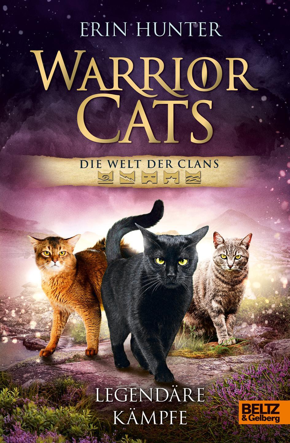 Cover: 9783407758552 | Warrior Cats - Die Welt der Clans. Legendäre Kämpfe | Erin Hunter