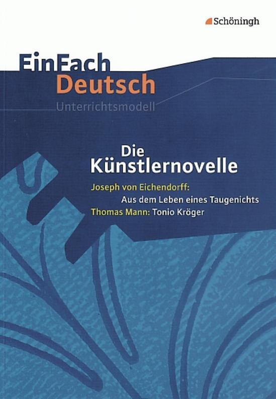 Cover: 9783140223676 | Die Künstlernovelle - Joseph von Eichendorff: Aus dem Leben eines...