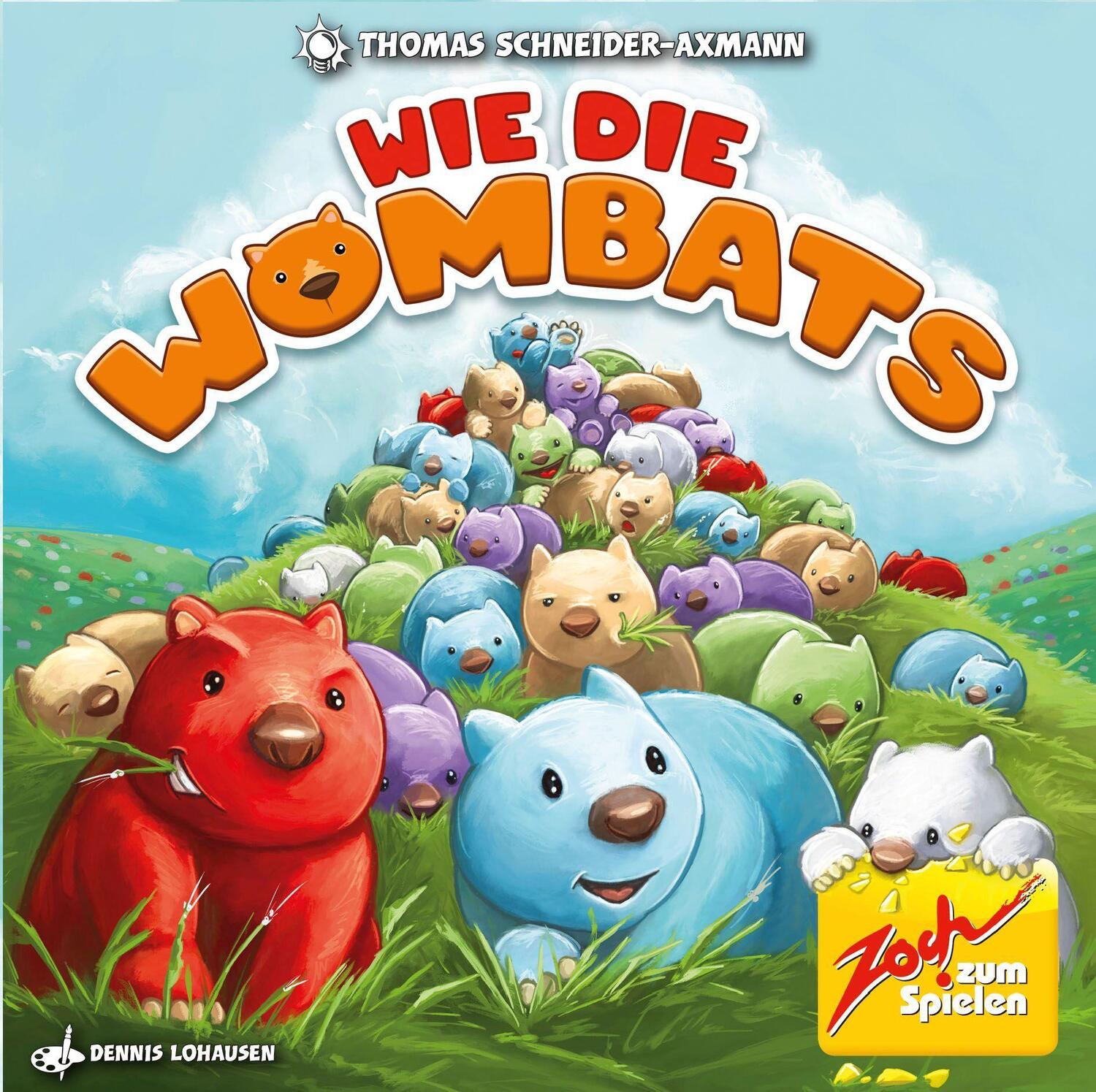 Bild: 4015682051697 | Wie die Wombats | Spiel | Deutsch | 2023 | Zoch GmbH