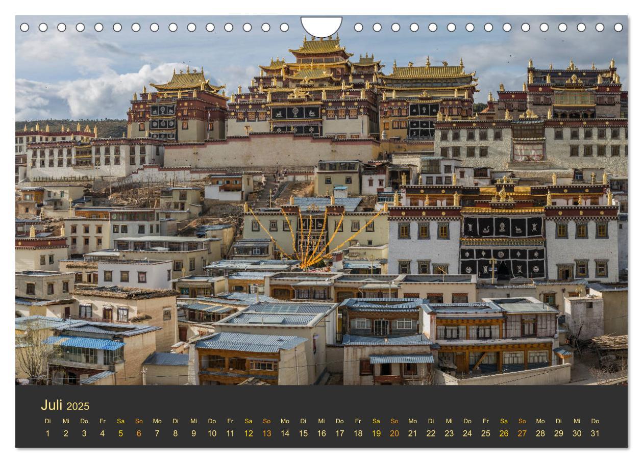 Bild: 9783435387953 | Yunnan - Magische Orte (Wandkalender 2025 DIN A4 quer), CALVENDO...