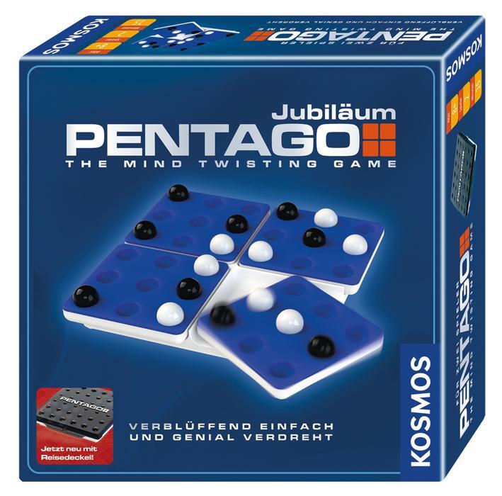Cover: 4002051692599 | Pentago Jubiläum | Familienspiel für 2 Spieler ab 8 Jahren | Flodén