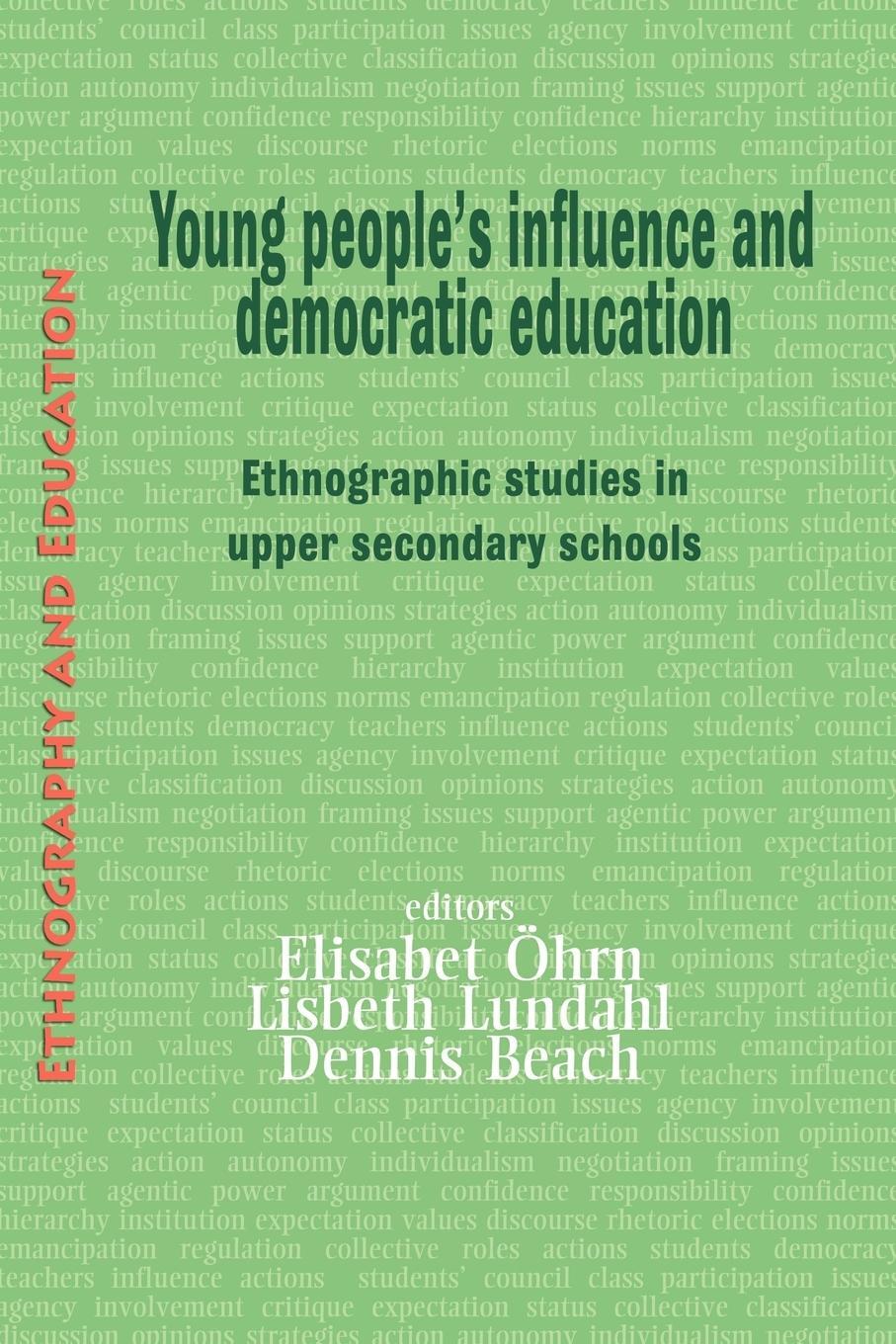 Cover: 9781872767185 | Young People's Influence and Democratic Education | Elisabet Öhrm