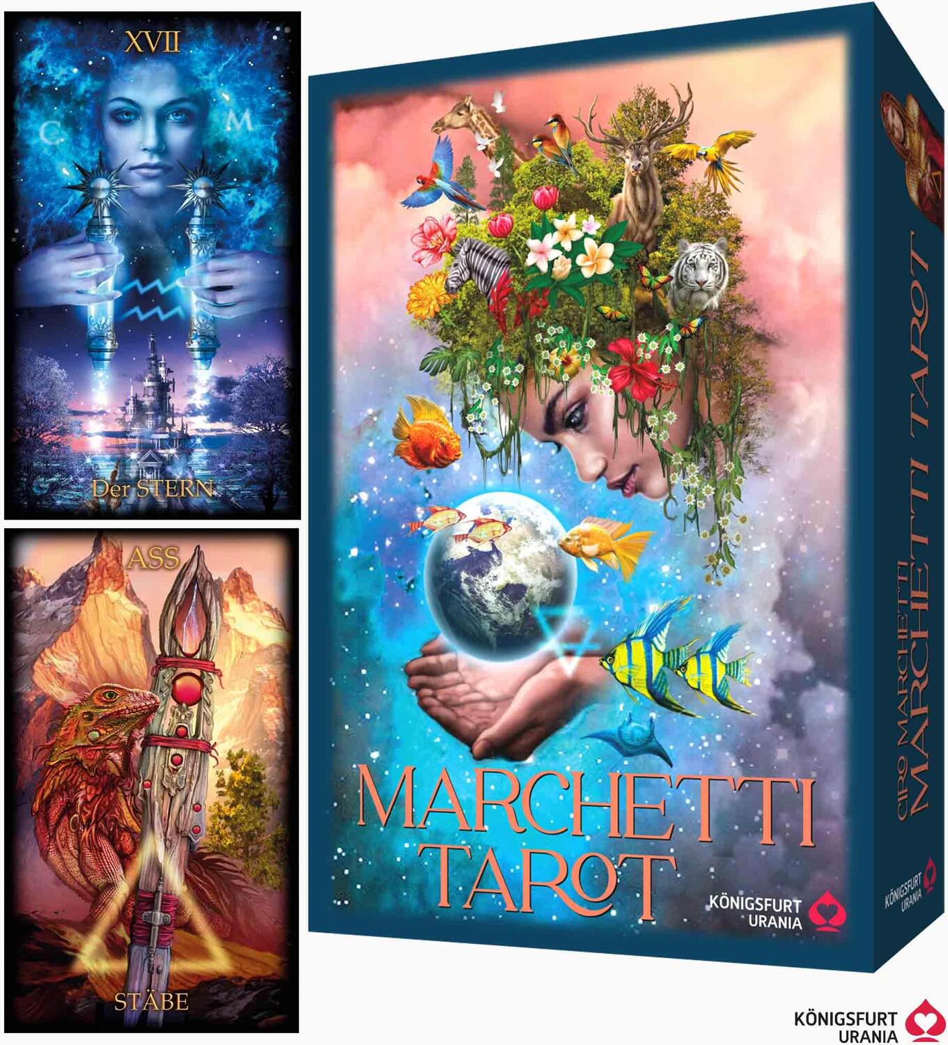 Cover: 9783868265873 | Marchetti Tarot - Folge deiner Intuition! | Ciro Marchetti | Buch