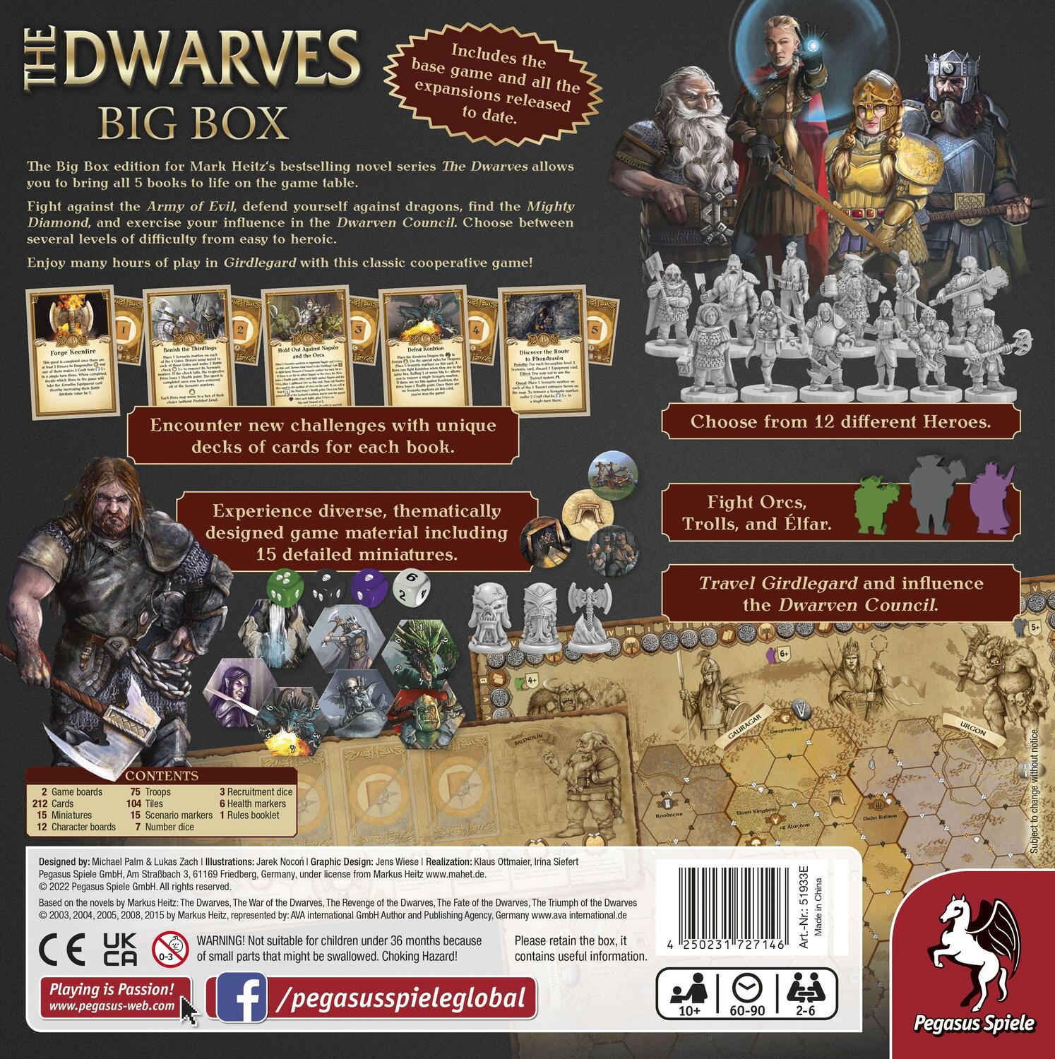 Bild: 4250231727146 | The Dwarves Big Box (English Edition) | Spiel | Englisch | 2022