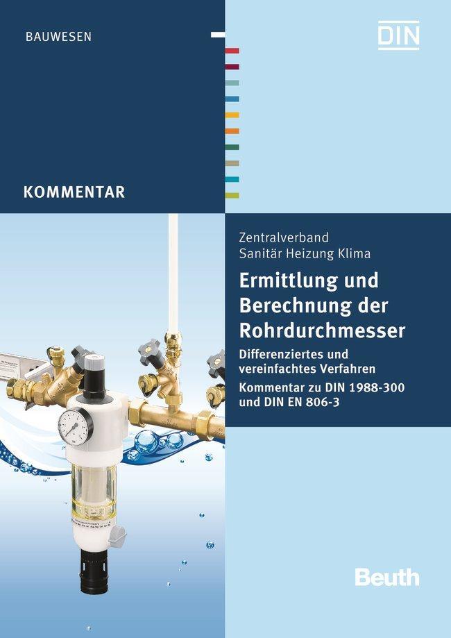 Cover: 9783410233800 | Ermittlung und Berechnung der Rohrdurchmesser | Franz-Josef Heinrichs