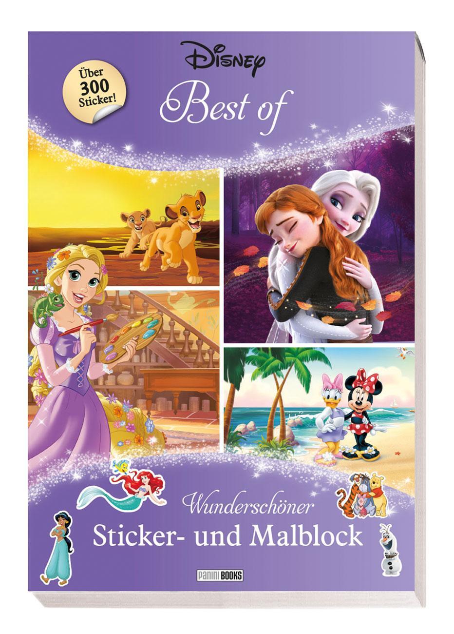 Cover: 9783833241550 | Disney Best of: Wunderschöner Sticker- und Malblock | Panini | Buch
