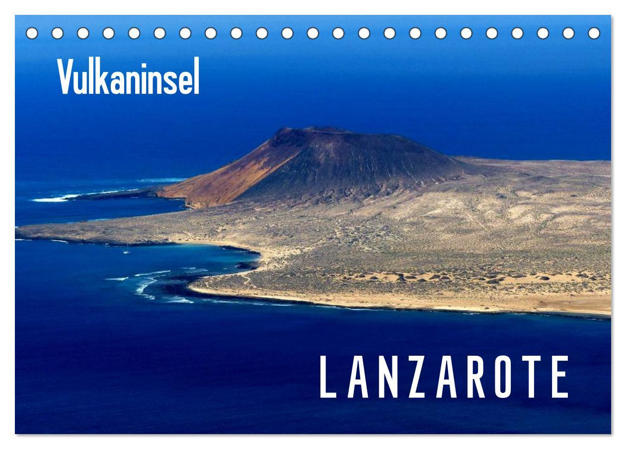 Cover: 9783435710942 | Vulkaninsel Lanzarote (Tischkalender 2025 DIN A5 quer), CALVENDO...