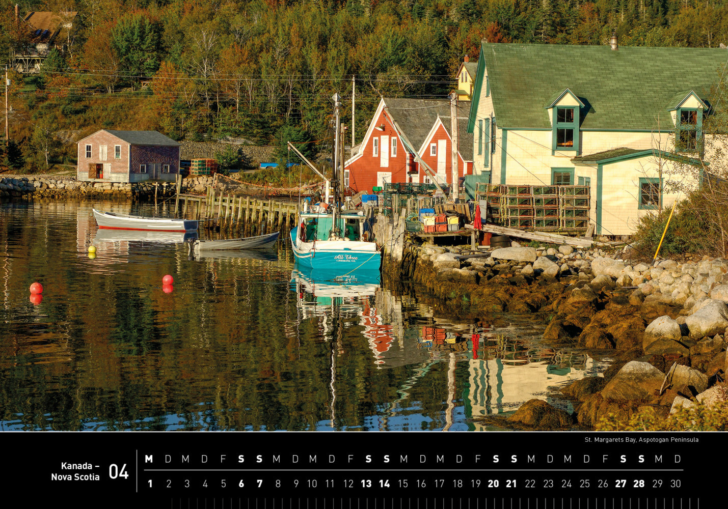 Bild: 9783968553580 | 360° Kanada - Nova Scotia Premiumkalender 2024 | Christian Heeb | 2024
