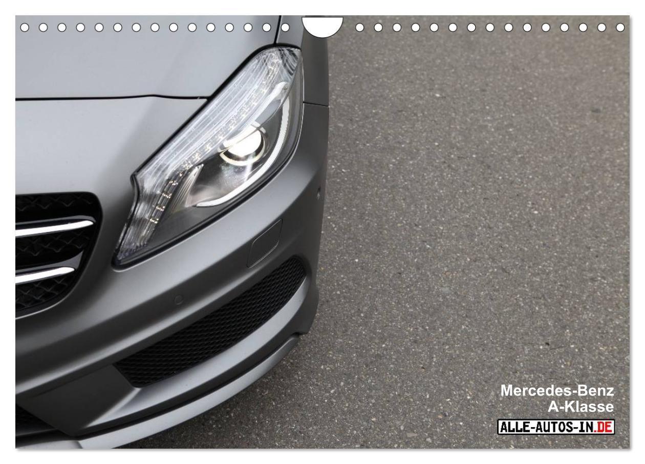 Cover: 9783435838394 | Mercedes-Benz A-Klasse (Wandkalender 2025 DIN A4 quer), CALVENDO...