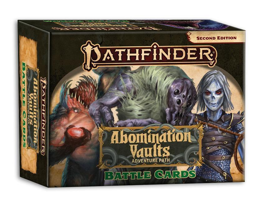 Cover: 9781640784727 | Pathfinder Rpg: Abomination Vaults Battle Cards | Paizo Publishing