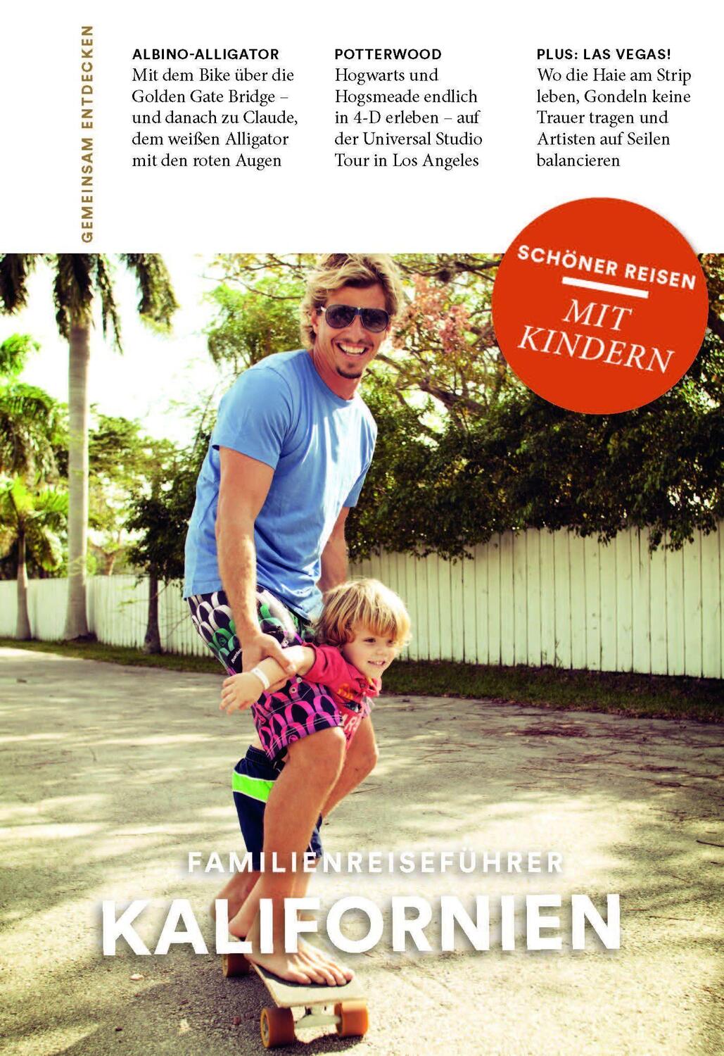 Cover: 9783897407466 | Familienreiseführer Kalifornien | Schöner Reisen mit Kindern | Lüersen