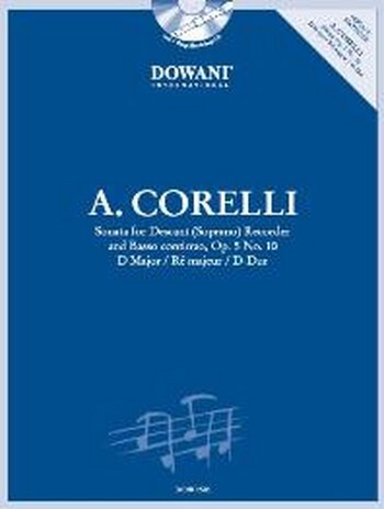 Cover: 9783905477467 | Sonata in D-Dur Nr. 10 | Arcangelo Corelli | Dowani 3 Tempi Play Along