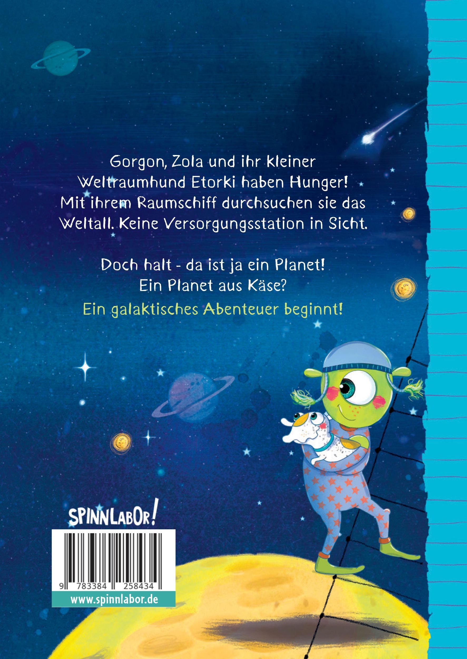 Rückseite: 9783384258434 | Gorgon, Zola und der Käseplanet | Florentine Hein | Buch | 44 S.