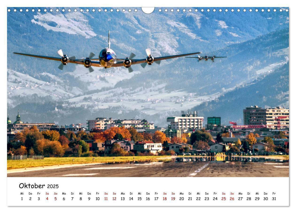 Bild: 9783435122547 | Flugzeuge in beeindruckender Kulisse (Wandkalender 2025 DIN A3...