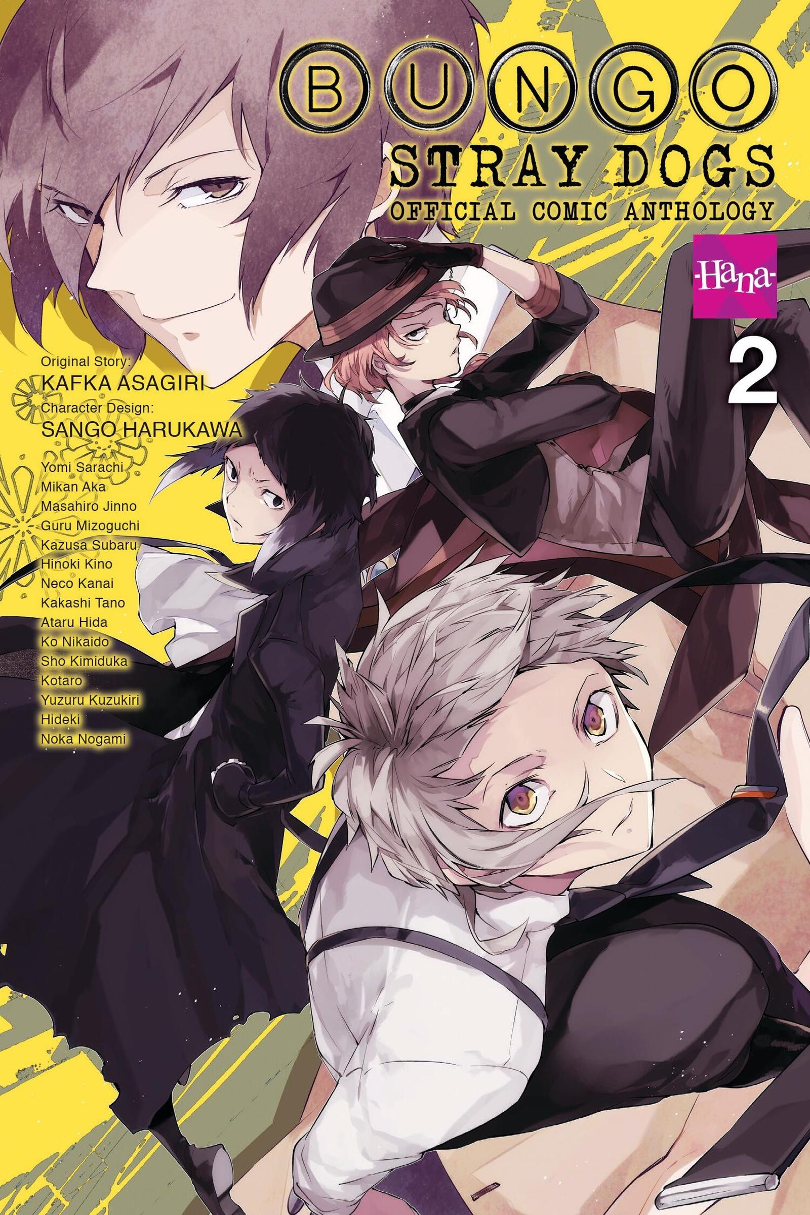 Cover: 9781975399788 | Bungo Stray Dogs: The Official Comic Anthology, Vol. 2 | Kafka Asagiri