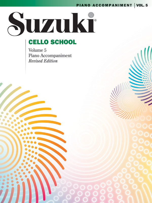 Cover: 654979067849 | Suzuki Cello School 5 ( Piano Accompaniment ) | Revised