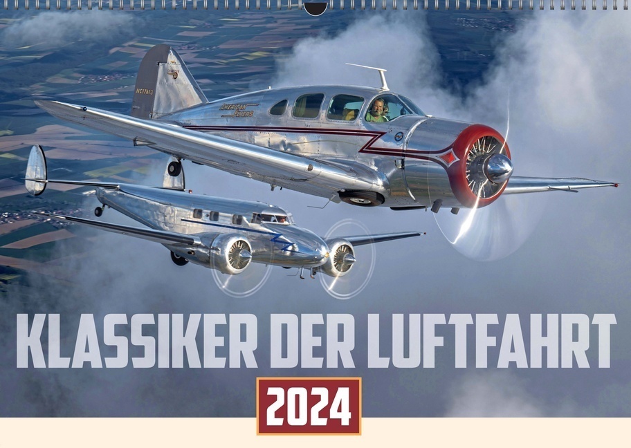 Cover: 9783613321557 | Klassiker der Luftfahrt Kalender 2024 | Kalender | 14 S. | Deutsch