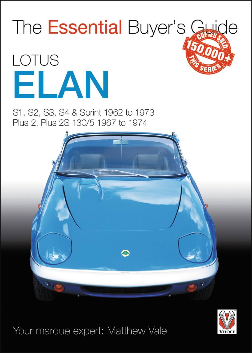 Cover: 9781787112865 | Lotus Elan | Matthew Vale | Taschenbuch | Essential Buyer's Guide