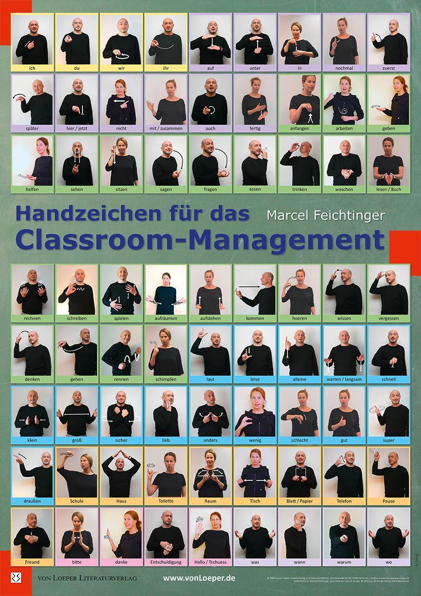 Cover: 9783860592625 | Handzeichen für das Classroom-Management (Posterset) | Feichtinger