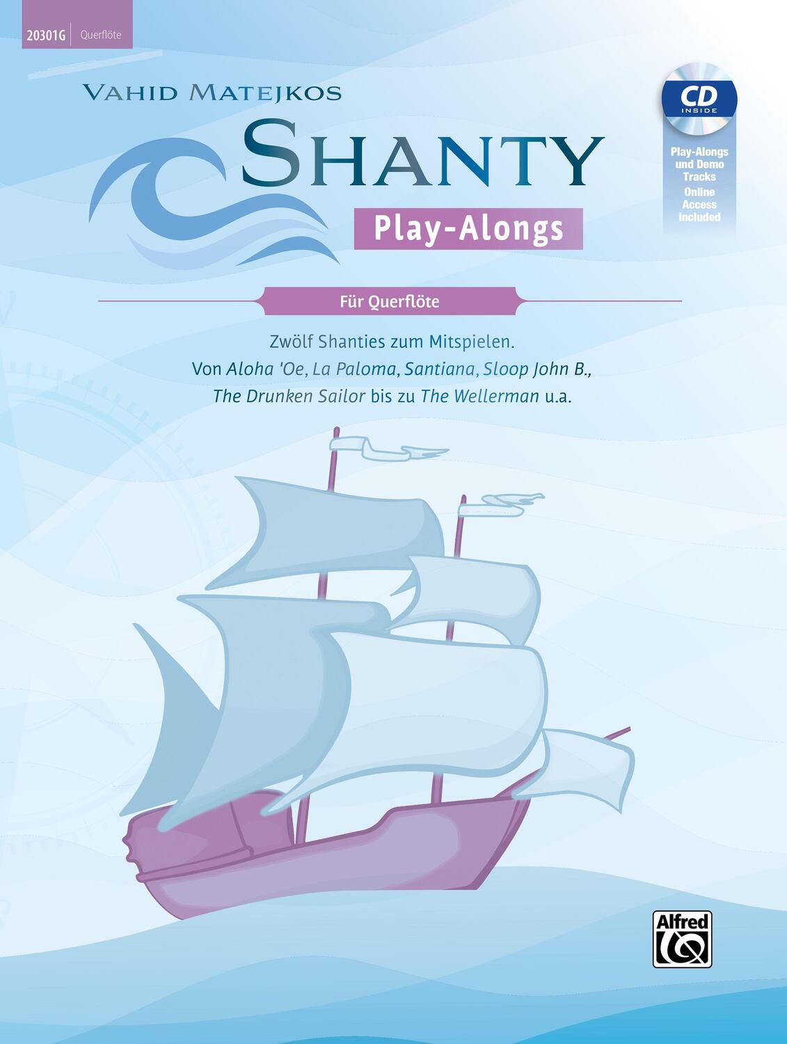 Cover: 9783947998418 | Vahid Matejkos Shanty Play-Alongs für Querflöte | Vahid Matejko | 2023