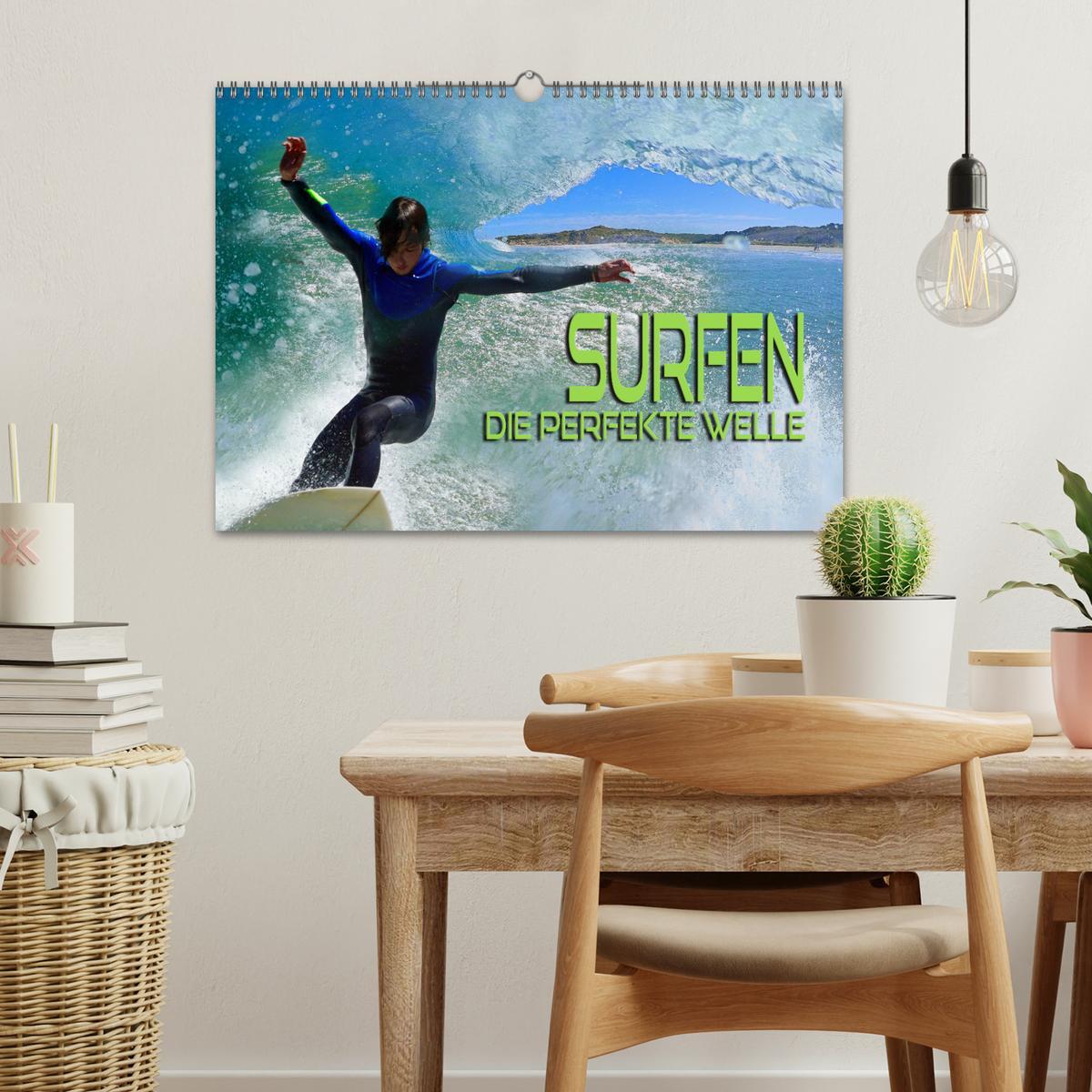 Bild: 9783435329427 | Surfen - die perfekte Welle (Wandkalender 2025 DIN A3 quer),...