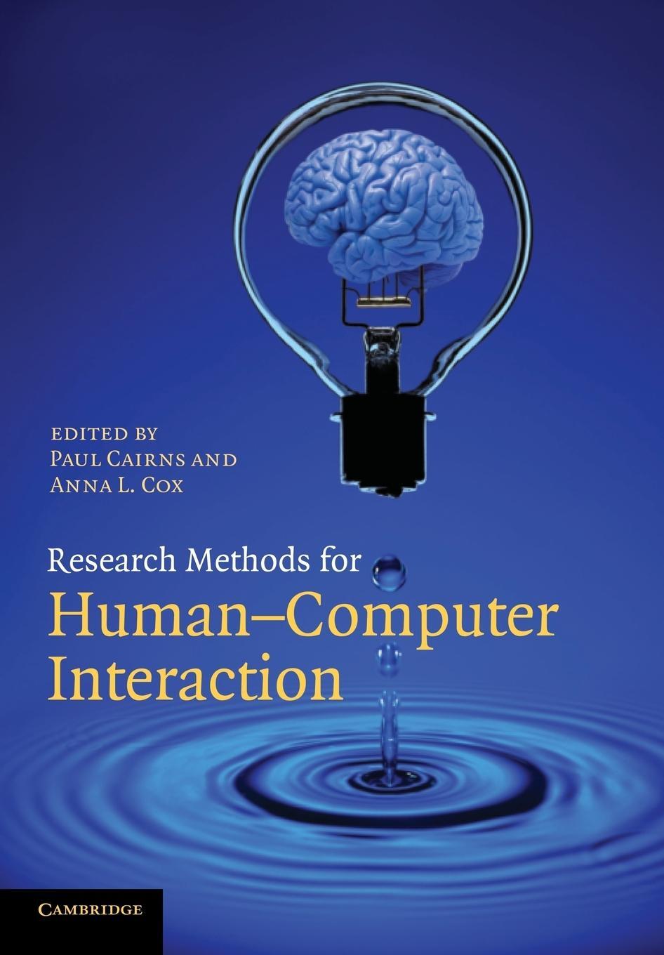Cover: 9780521690317 | Research Methods for Human-Computer Interaction | Anna L. Cox | Buch