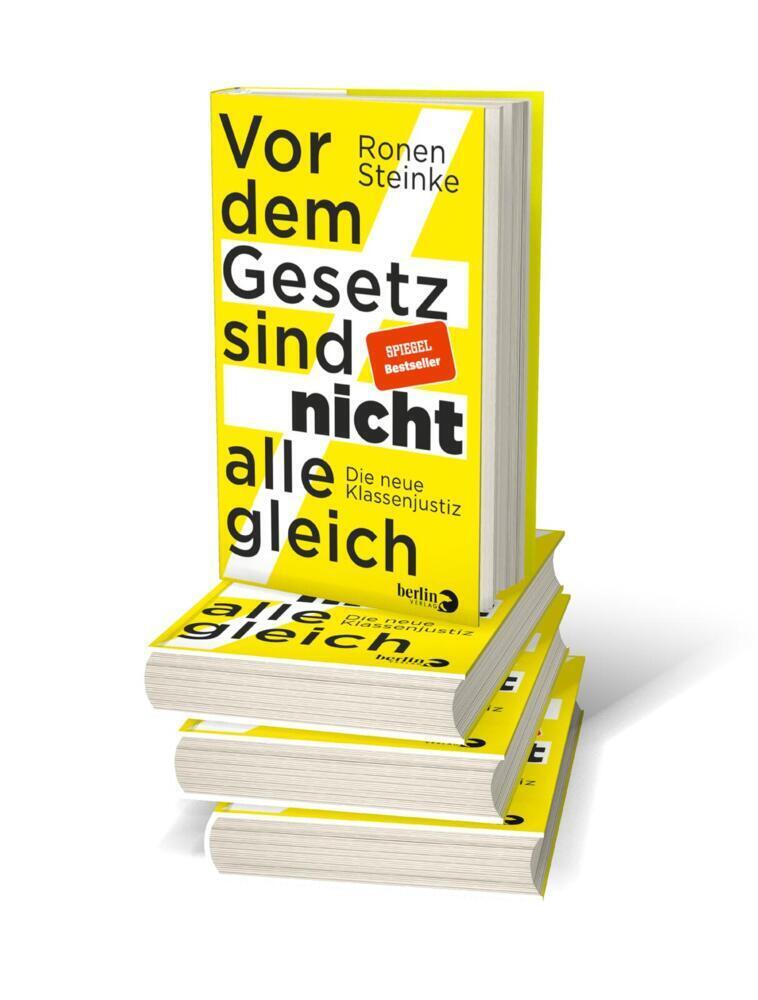 Bild: 9783827014153 | Vor dem Gesetz sind nicht alle gleich | Ronen Steinke | Buch | 272 S.