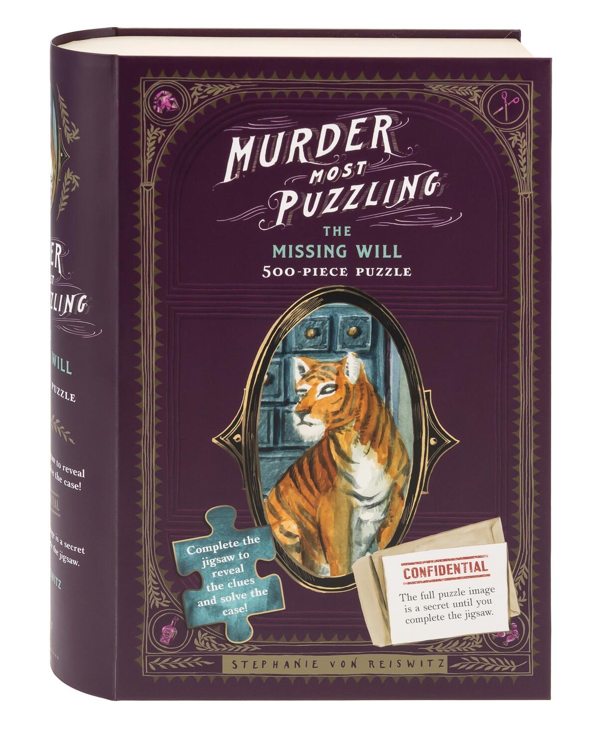 Cover: 9781797209562 | Murder Most Puzzling: The Missing Will 500-Piece Puzzle | Reiswitz