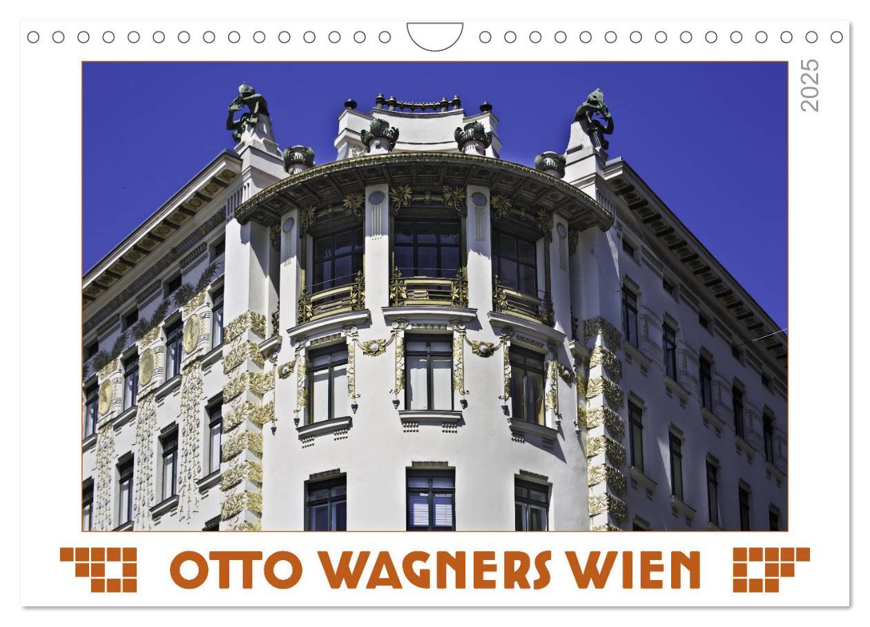 Cover: 9783435283613 | Otto Wagners Wien (Wandkalender 2025 DIN A4 quer), CALVENDO...