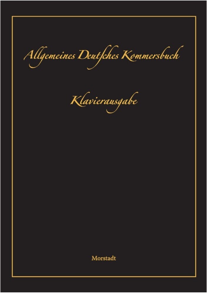 Cover: 9783885713142 | Allgemeines deutsches Kommersbuch, Klavierausgabe | Michael Foshag