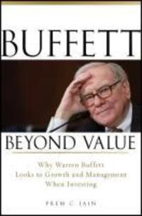 Cover: 9780470467152 | Buffett Beyond Value | Prem C. Jain | Buch | 320 S. | Englisch | 2010