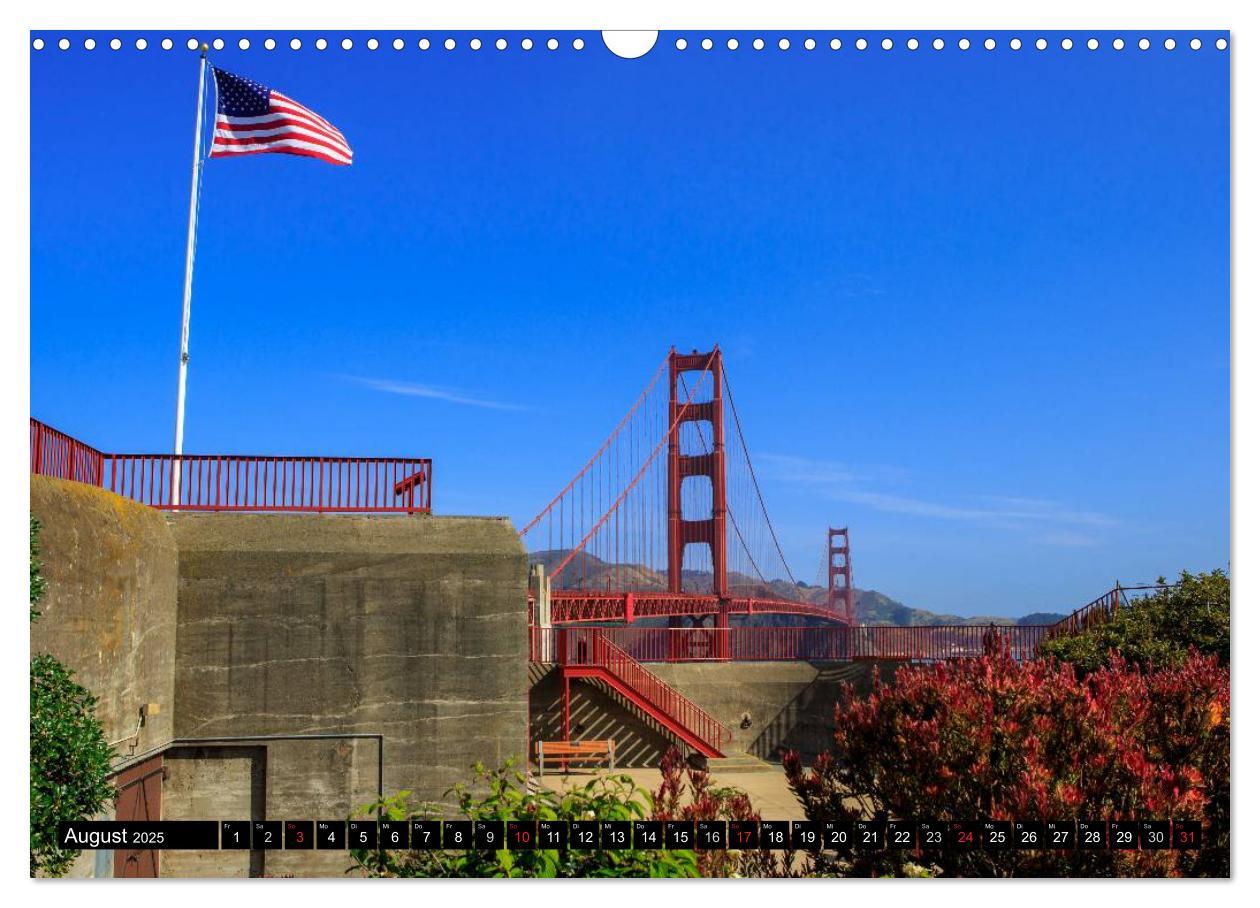 Bild: 9783435742103 | Golden Gate Bridge (Wandkalender 2025 DIN A3 quer), CALVENDO...