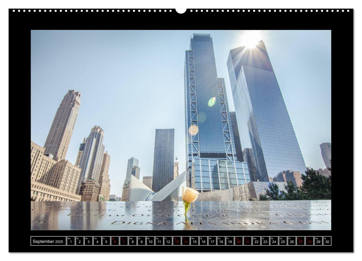 Bild: 9783435283385 | New York (Wandkalender 2025 DIN A2 quer), CALVENDO Monatskalender