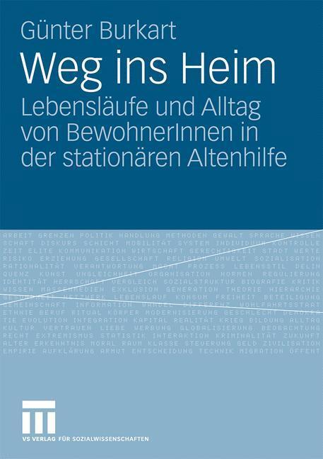Cover: 9783531170220 | Weg ins Heim | Günter Burkart | Taschenbuch | Paperback | 322 S.