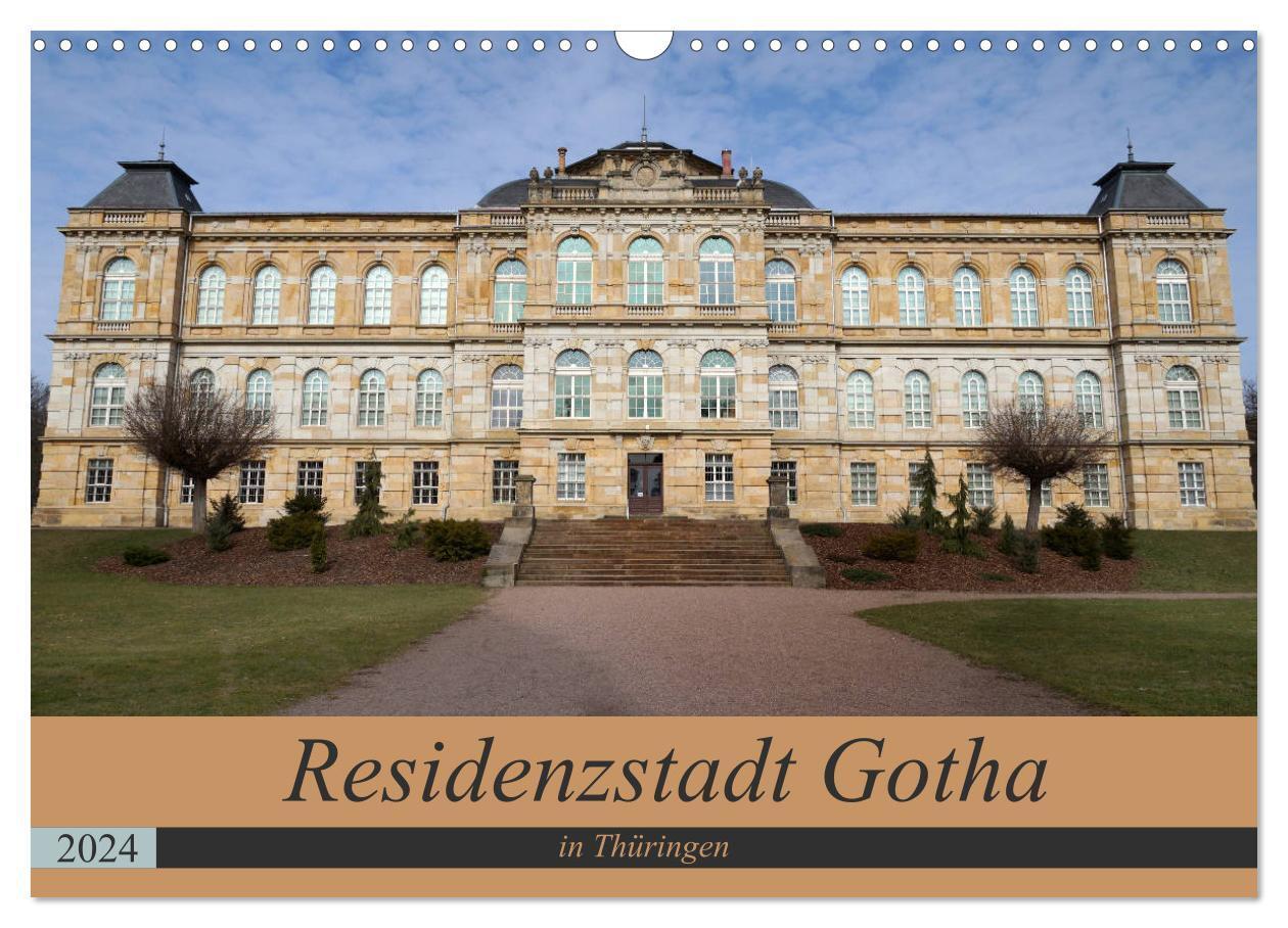 Cover: 9783383628320 | Residenzstadt Gotha in Thüringen (Wandkalender 2024 DIN A3 quer),...